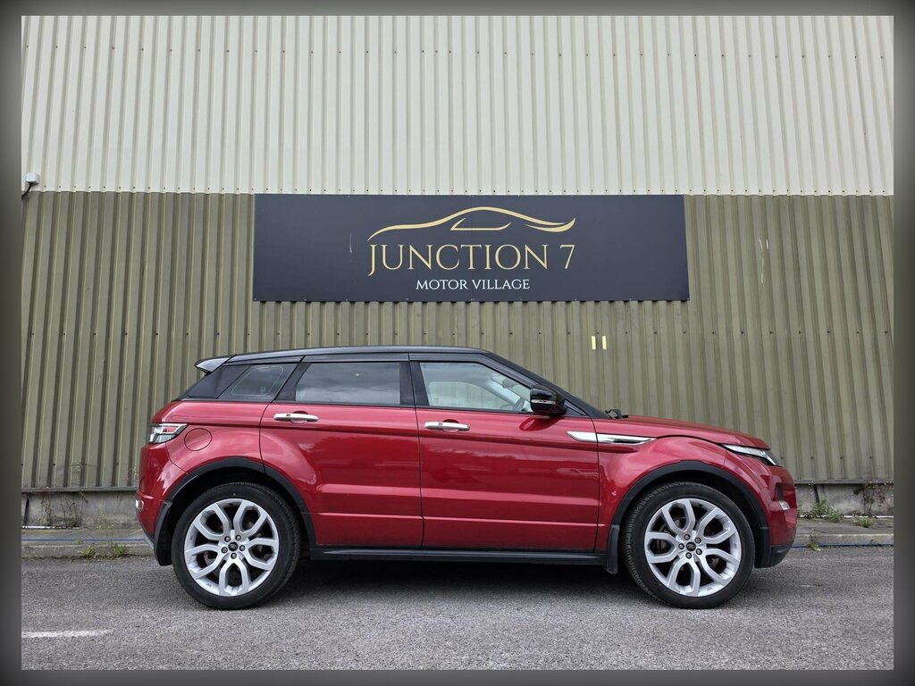 Land Rover Range Rover Evoque Sd4 Dynamic White #8