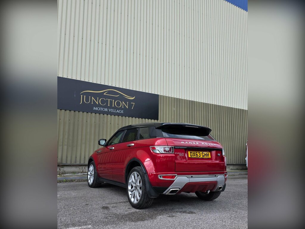 Land Rover Range Rover Evoque Sd4 Dynamic White #11