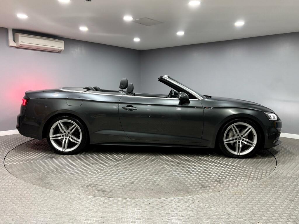 Audi A5 2.0 Tdi 40 S Line Convertible S Tronic Grey #2
