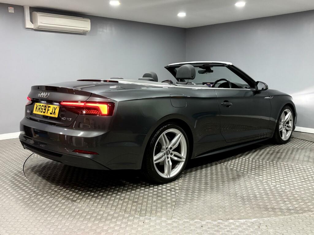 Audi A5 2.0 Tdi 40 S Line Convertible S Tronic Grey #3