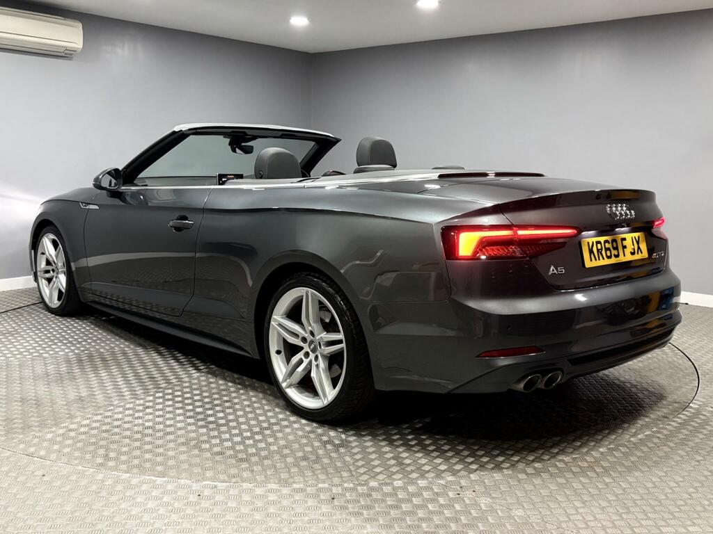 Audi A5 2.0 Tdi 40 S Line Convertible S Tronic Grey #5
