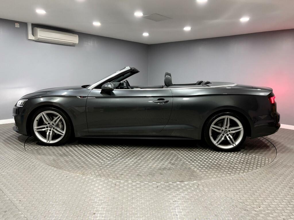 Audi A5 2.0 Tdi 40 S Line Convertible S Tronic Grey #6