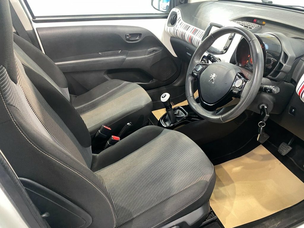 Peugeot 108 1.0 Vti Active Top White #12