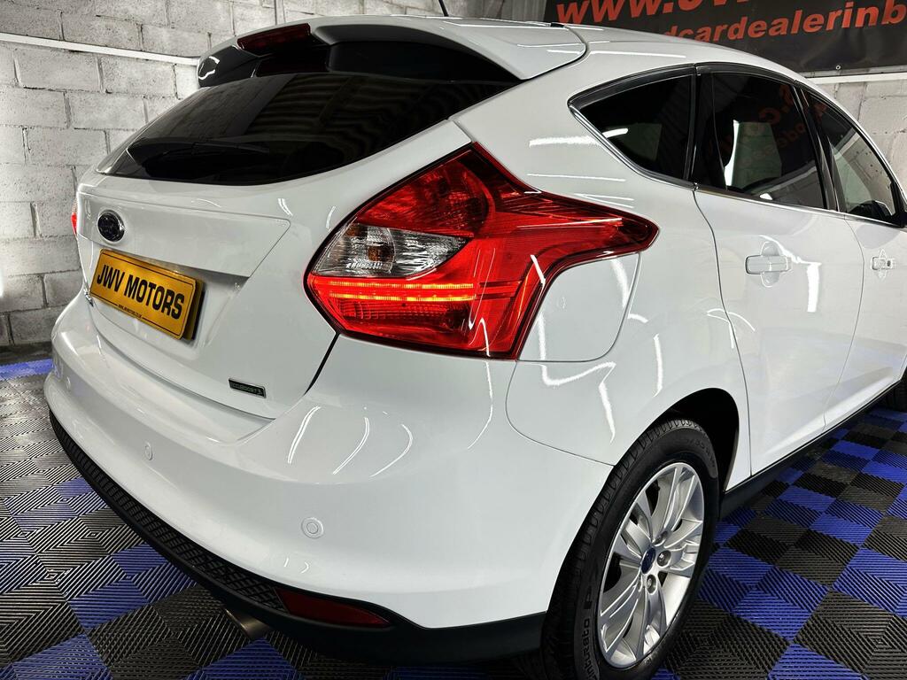 Ford Focus 1.6 Tdci Titanium Navigator White #12