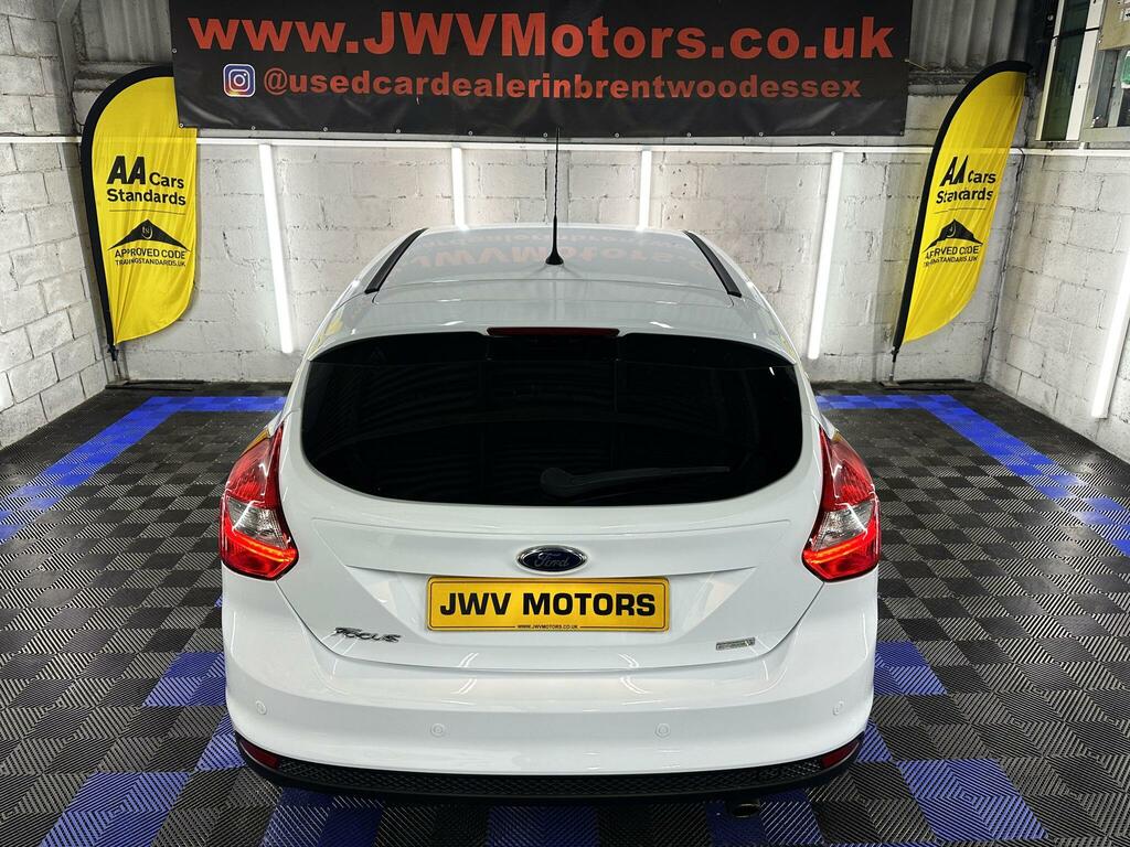 Ford Focus 1.6 Tdci Titanium Navigator White #11