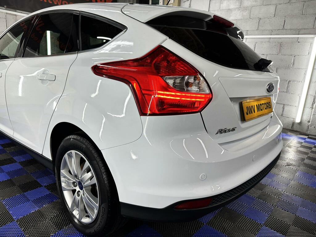 Ford Focus 1.6 Tdci Titanium Navigator White #10