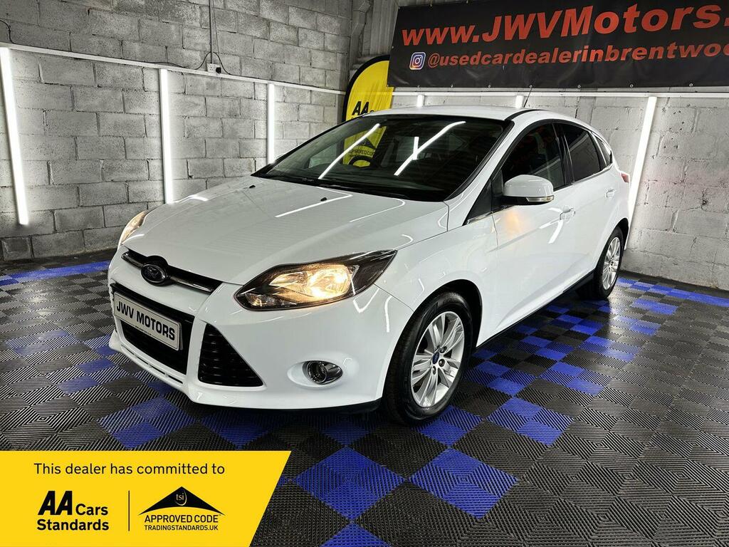 Ford Focus 1.6 Tdci Titanium Navigator White #42