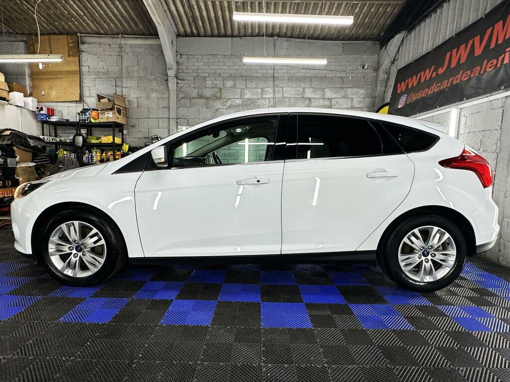 Ford Focus 1.6 Tdci Titanium Navigator White #44