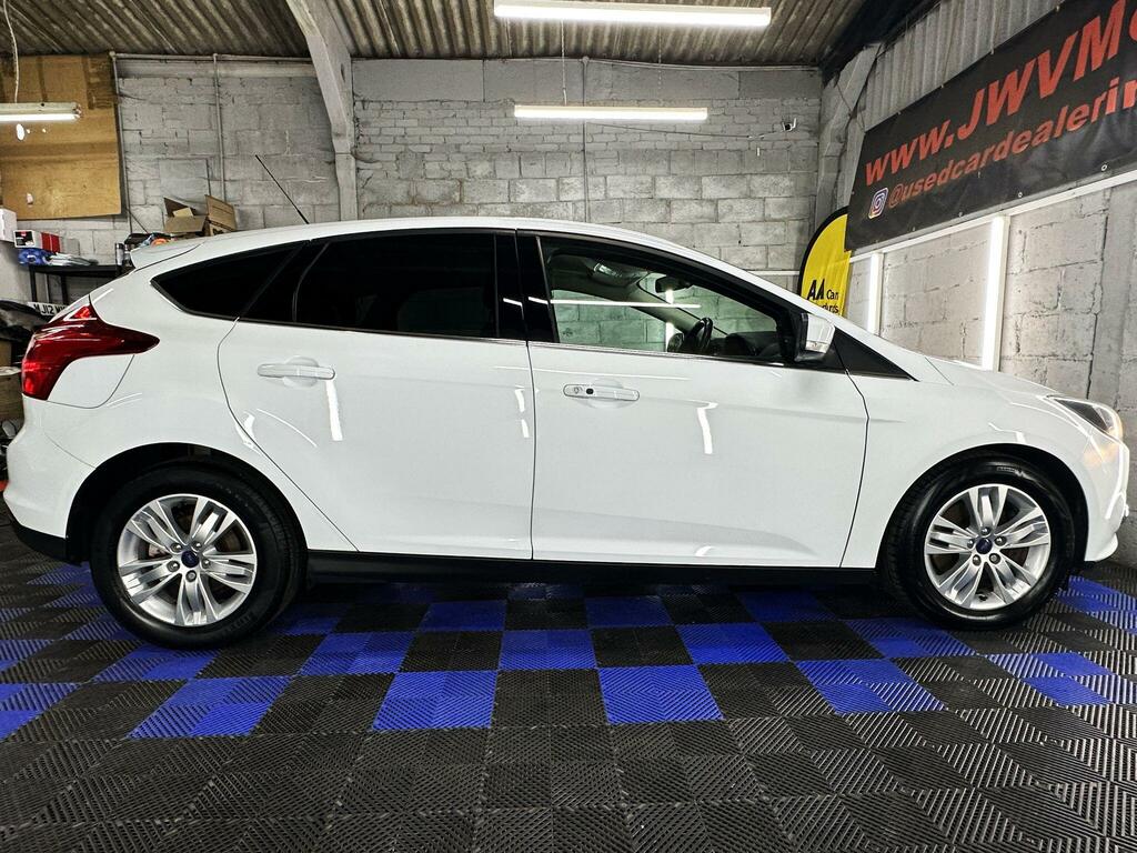 Ford Focus 1.6 Tdci Titanium Navigator White #53