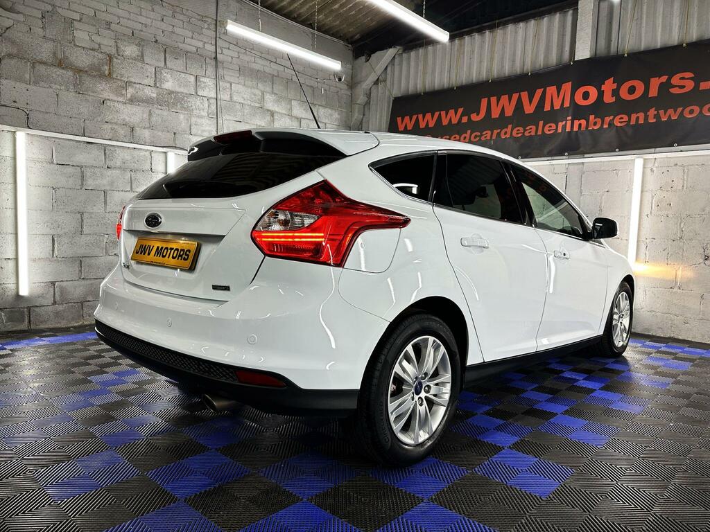 Ford Focus 1.6 Tdci Titanium Navigator White #14