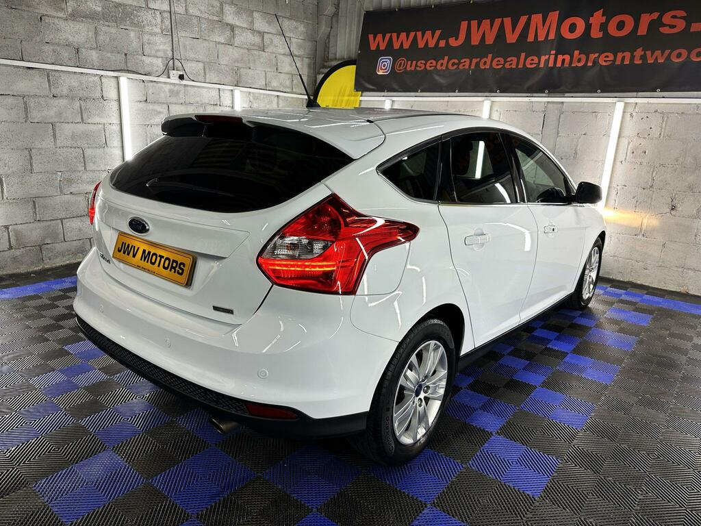 Ford Focus 1.6 Tdci Titanium Navigator White #51