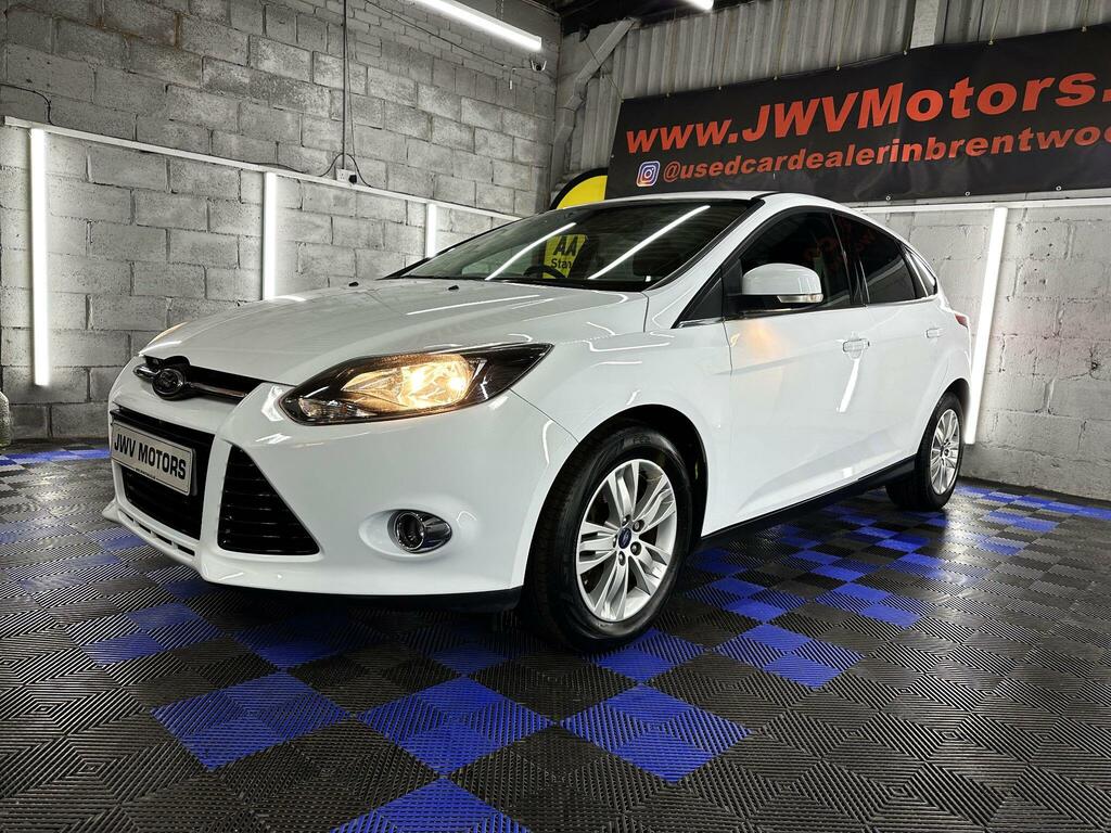 Ford Focus 1.6 Tdci Titanium Navigator White #7