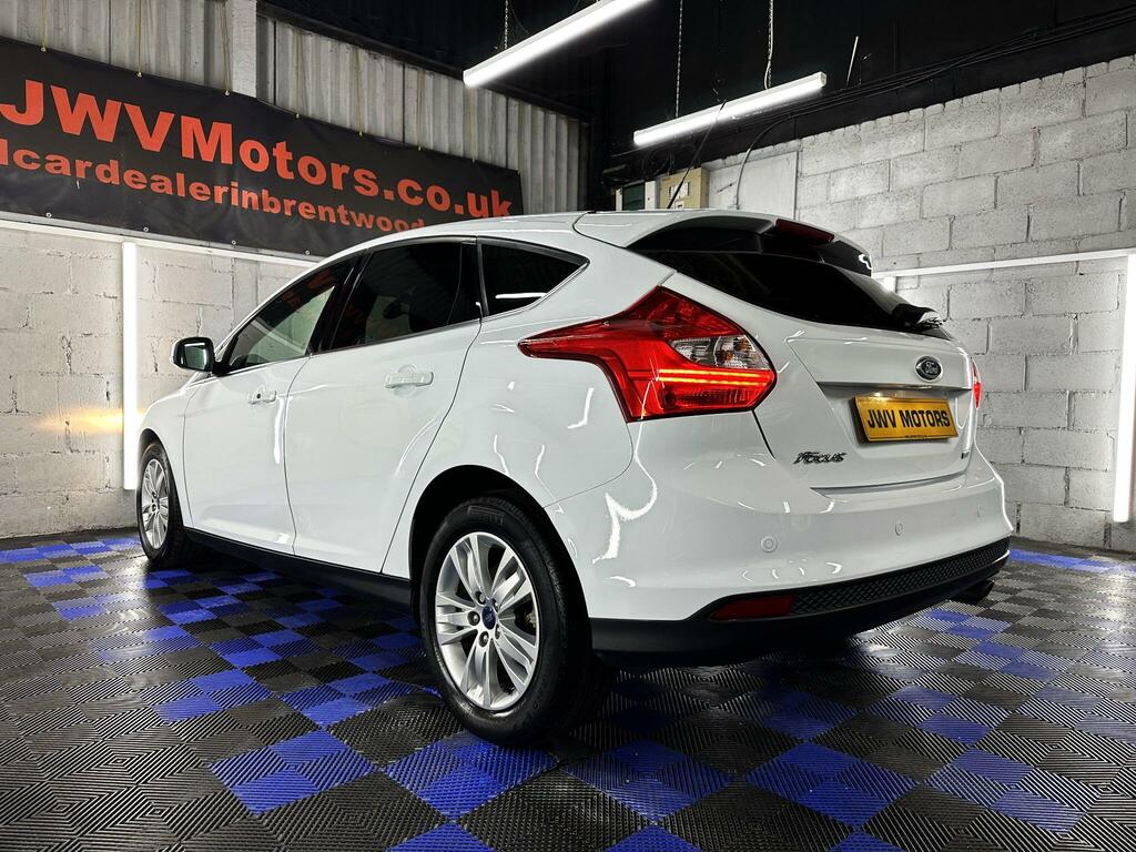 Ford Focus 1.6 Tdci Titanium Navigator White #8