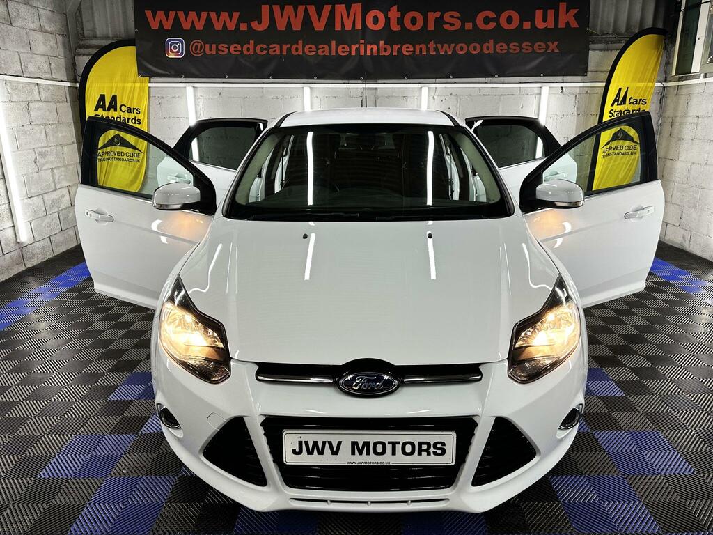 Ford Focus 1.6 Tdci Titanium Navigator White #45