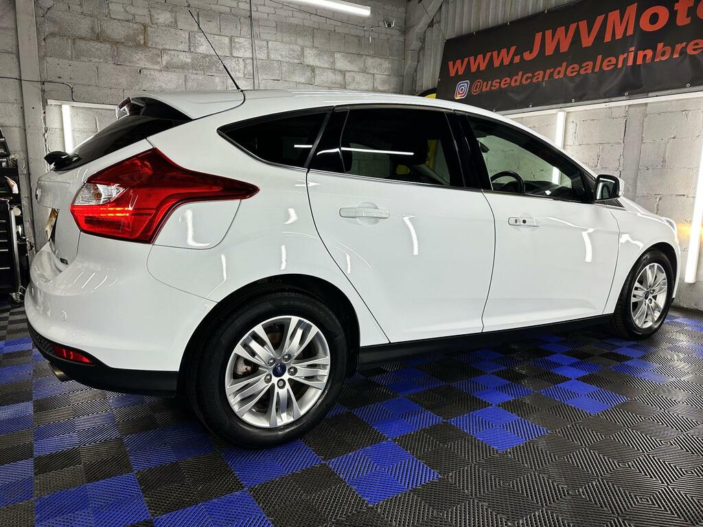 Ford Focus 1.6 Tdci Titanium Navigator White #52