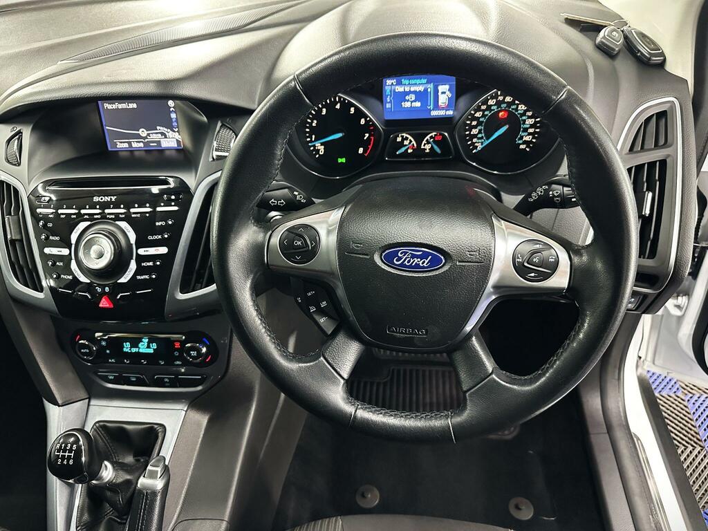 Ford Focus 1.6 Tdci Titanium Navigator White #23