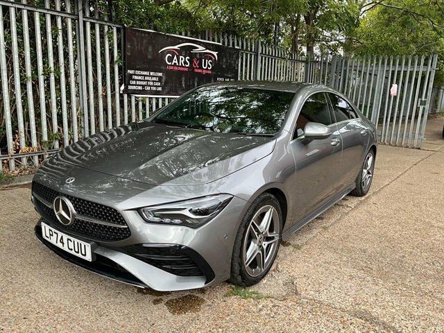 Mercedes-Benz CLA Class Cla200h Mhev Amg Line Grey #2
