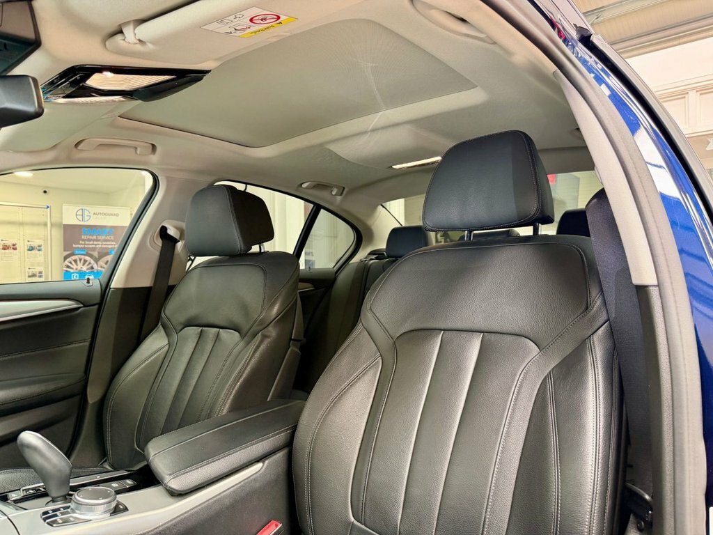 BMW 5 Series White #17