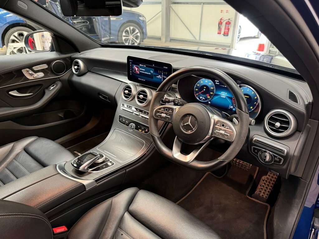 Mercedes-Benz C Class 1.5L Amg Line Night Edition Blue #2