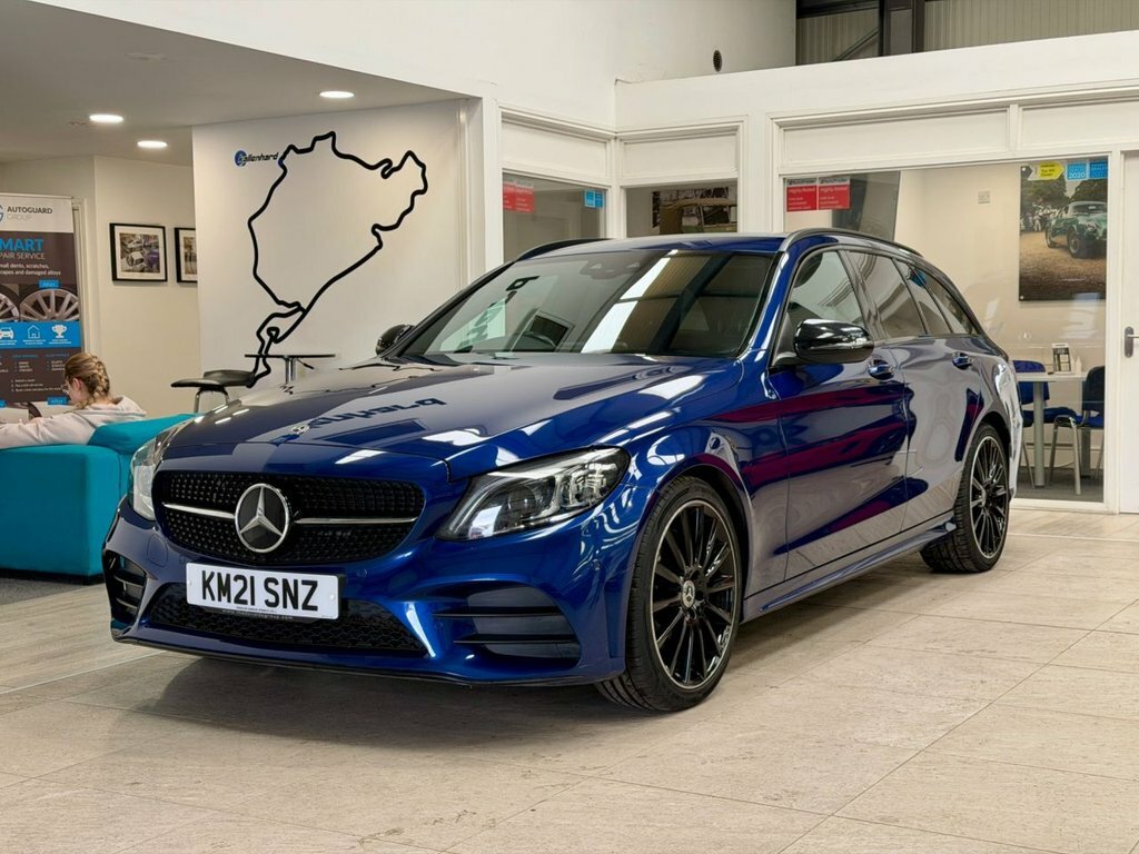 Mercedes-Benz C Class 1.5L Amg Line Night Edition Blue #4