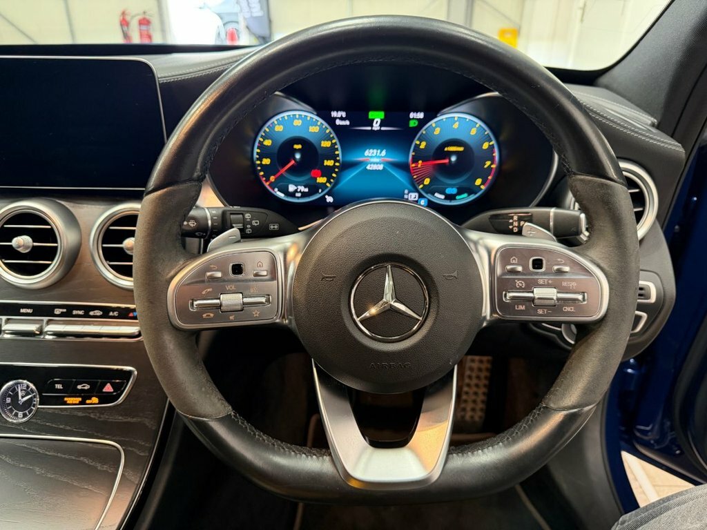 Mercedes-Benz C Class 1.5L Amg Line Night Edition Blue #6
