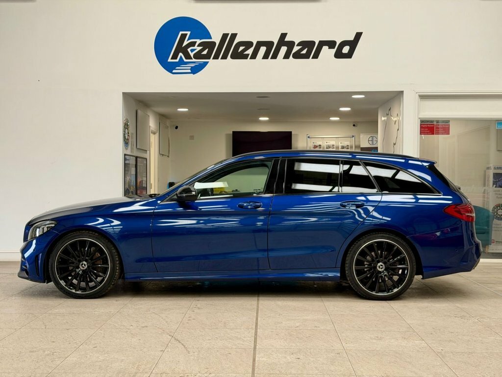 Mercedes-Benz C Class 1.5L Amg Line Night Edition Blue #3