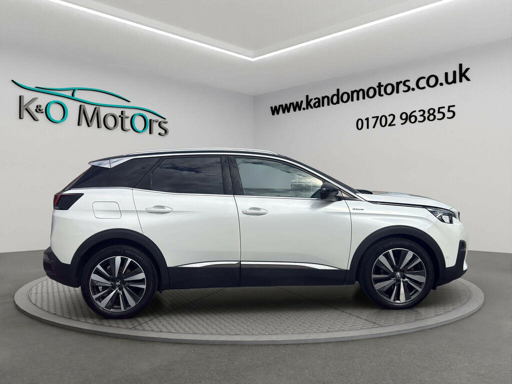 Peugeot 3008 1.2 Puretech Gt Line Premium Eat Euro 6 Ss White #3