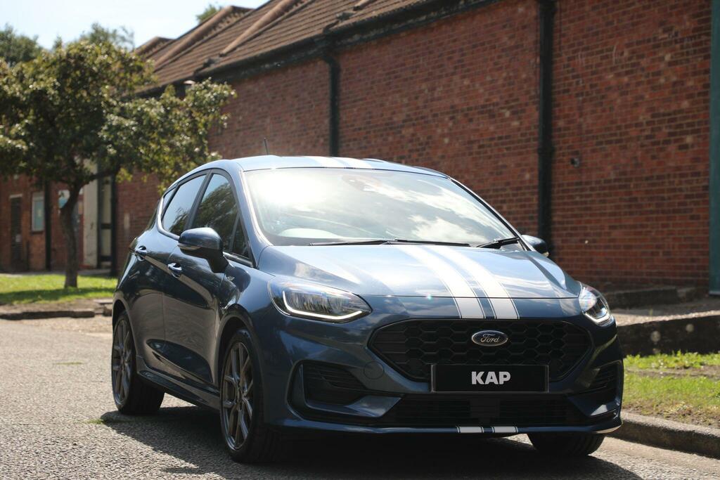 Ford Fiesta St-line 1.0T Ecoboost Mhev St-line Euro 6 Ss Blue #6