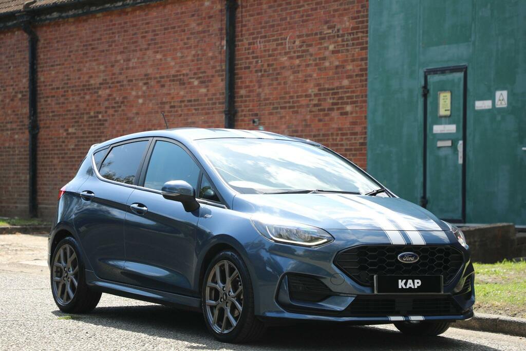 Ford Fiesta St-line 1.0T Ecoboost Mhev St-line Euro 6 Ss Blue #5