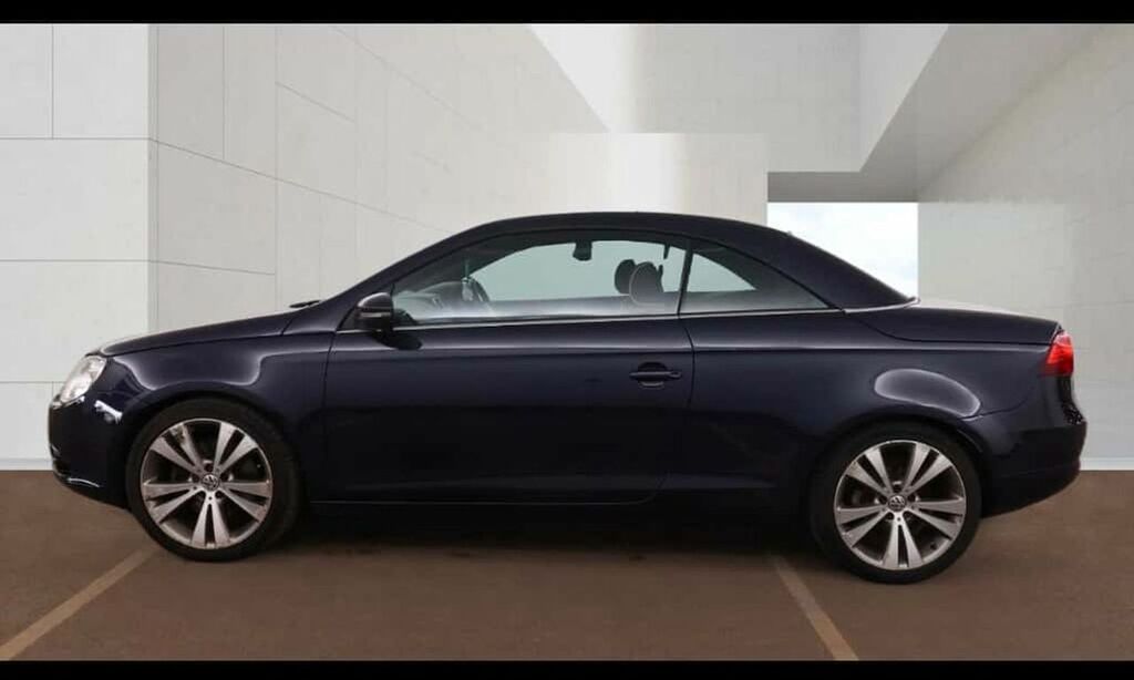 Volkswagen EOS Convertible Black #9