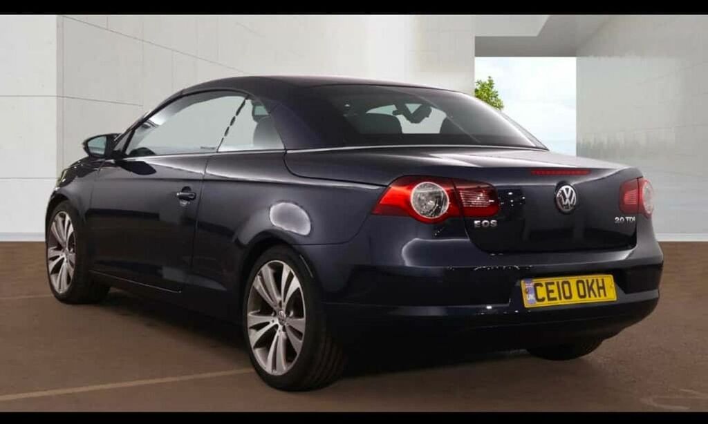 Volkswagen EOS Convertible Black #8