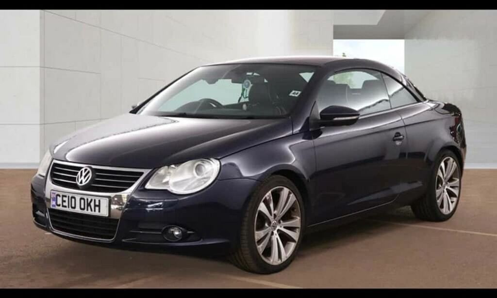 Volkswagen EOS Convertible Black #7