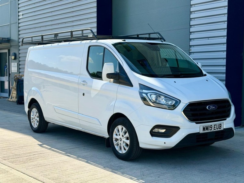 Ford Transit Custom 2.0 Ecoblue 130Ps Low Roof Limited Van White #2