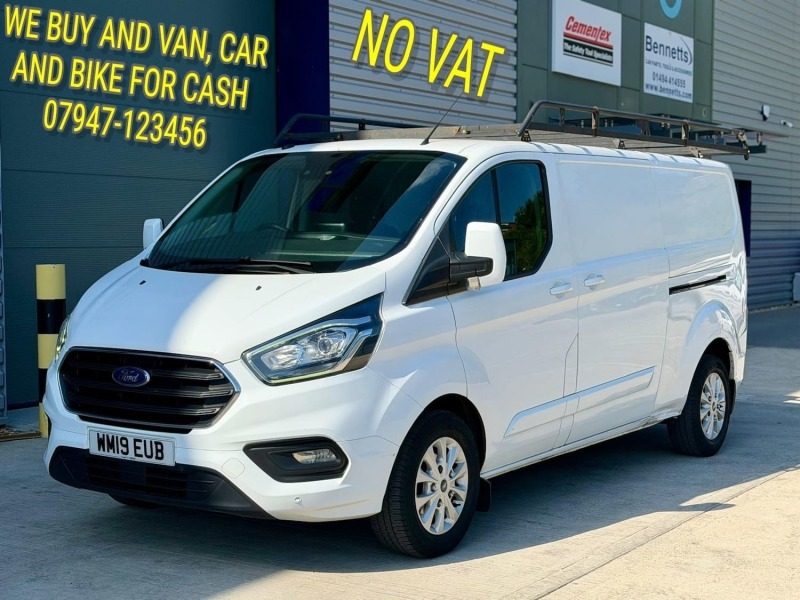 Ford Transit Custom 2.0 Ecoblue 130Ps Low Roof Limited Van White
