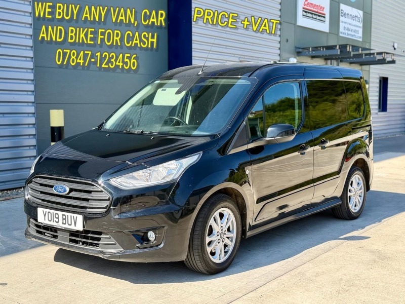 Ford Transit Connect 1.5 Ecoblue 120Ps Limited Van Black