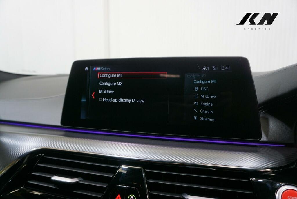 BMW M5 4.4I V8 Competition Xdrive Silver #30