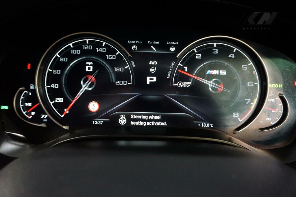 BMW M5 4.4I V8 Competition Xdrive Silver #46