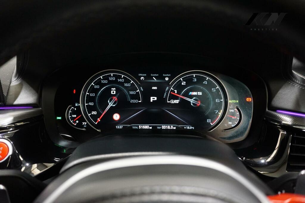 BMW M5 4.4I V8 Competition Xdrive Silver #47