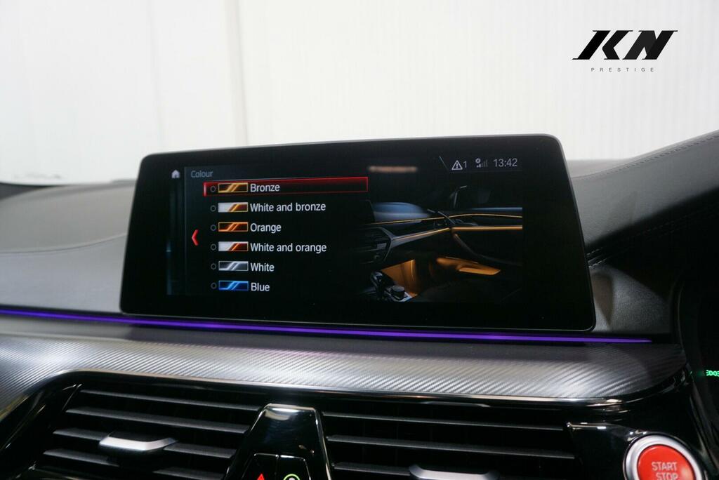 BMW M5 4.4I V8 Competition Xdrive Silver #32
