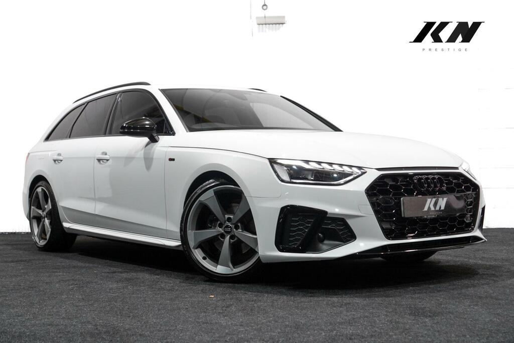 Audi A4 Avant 2.0 Tfsi 35 Black Edition S Tronic Euro 6 Ss White