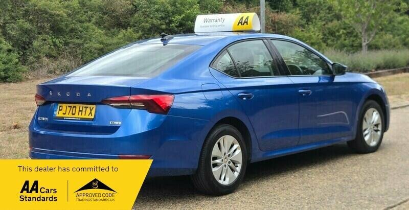 Skoda Octavia 1.0 Tsi E-tec Mhev Se Technology Dsg Euro 6 Ss PJ70HTX Blue #5