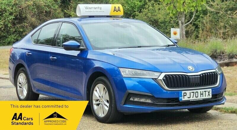 Skoda Octavia 1.0 Tsi E-tec Mhev Se Technology Dsg Euro 6 Ss PJ70HTX Blue #2