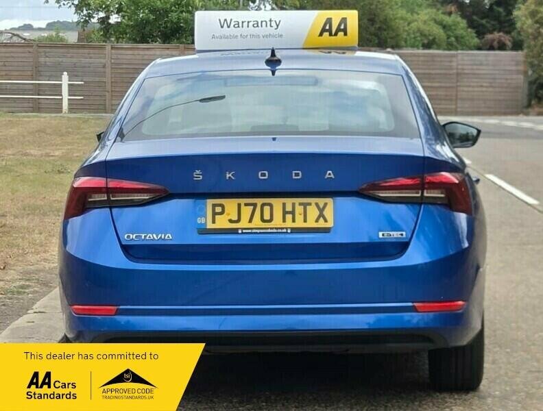 Skoda Octavia 1.0 Tsi E-tec Mhev Se Technology Dsg Euro 6 Ss PJ70HTX Blue #6