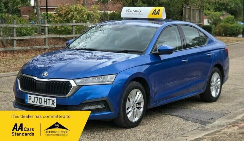 Skoda Octavia 1.0 Tsi E-tec Mhev Se Technology Dsg Euro 6 Ss PJ70HTX Blue #4