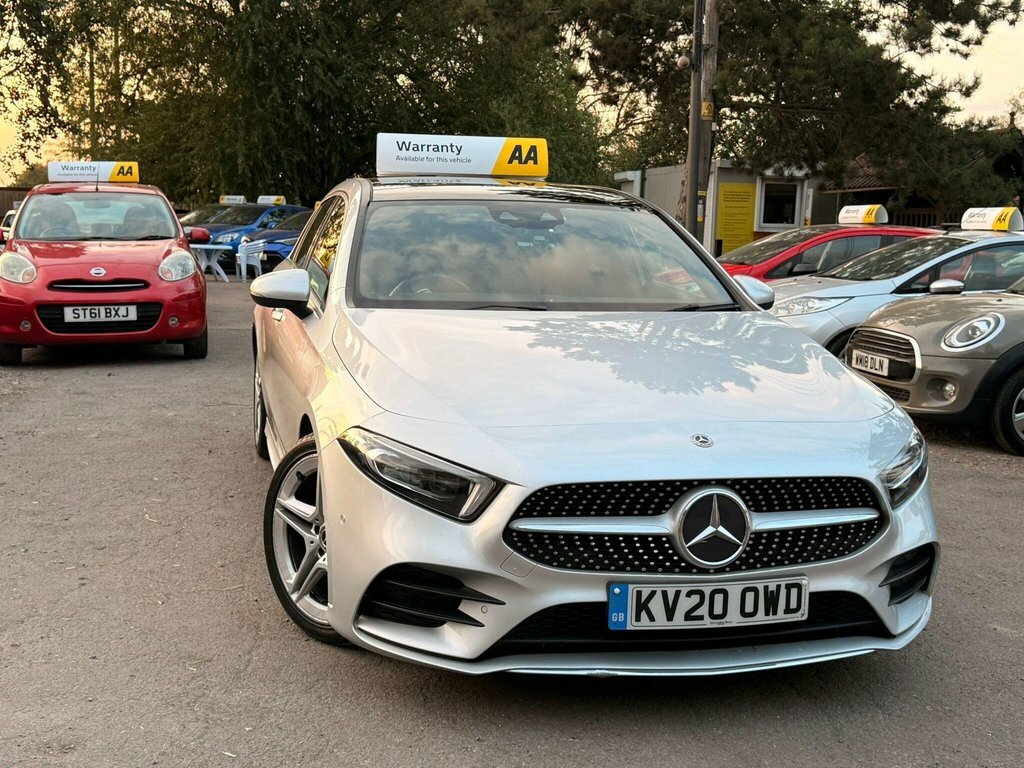 Mercedes-Benz A Class 1.5 A180d Amg Line Premium Plus 2 7G-dct Euro 6 Silver