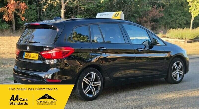 BMW 2 Series Gran Tourer 1.5 218I Sport Euro 6 Ss Black #4