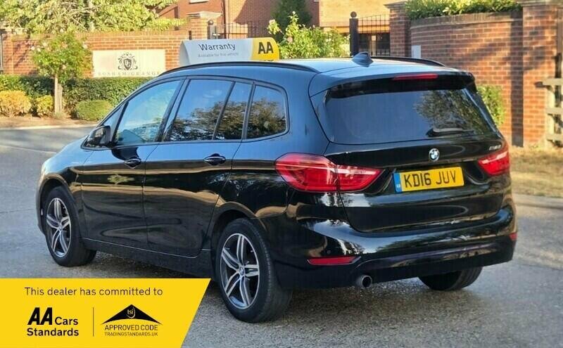BMW 2 Series Gran Tourer 1.5 218I Sport Euro 6 Ss Black #6
