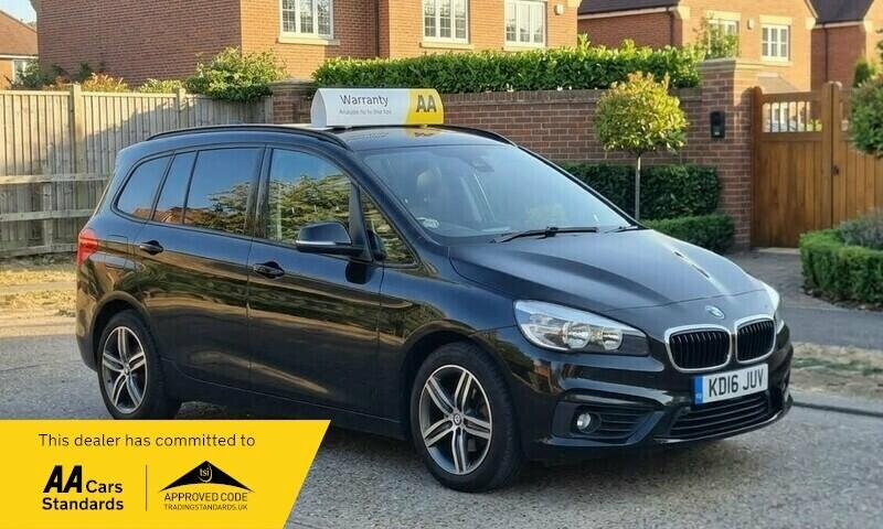 BMW 2 Series Gran Tourer 1.5 218I Sport Euro 6 Ss Black #2