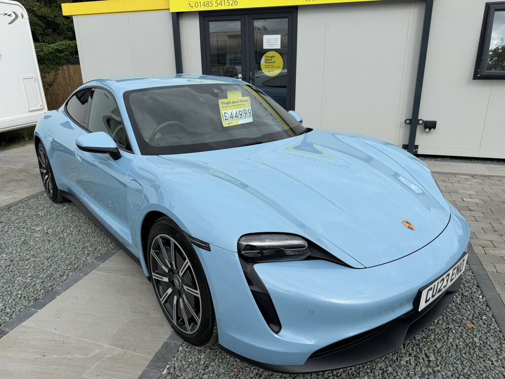 Porsche Taycan Saloon Blue #2