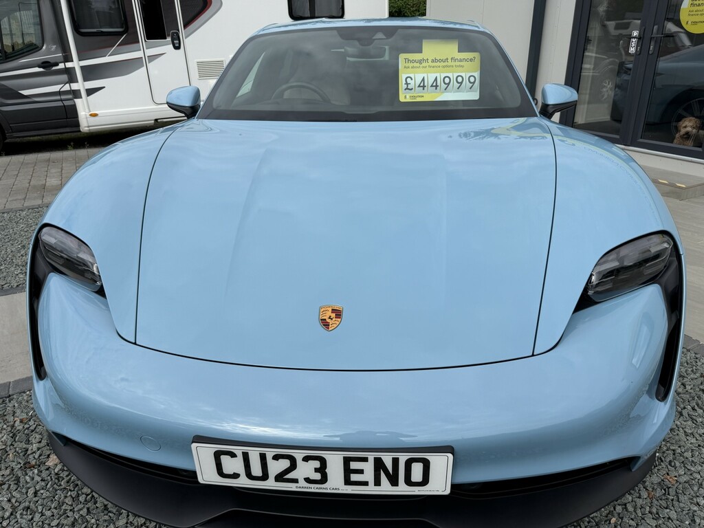 Porsche Taycan Saloon Blue #3